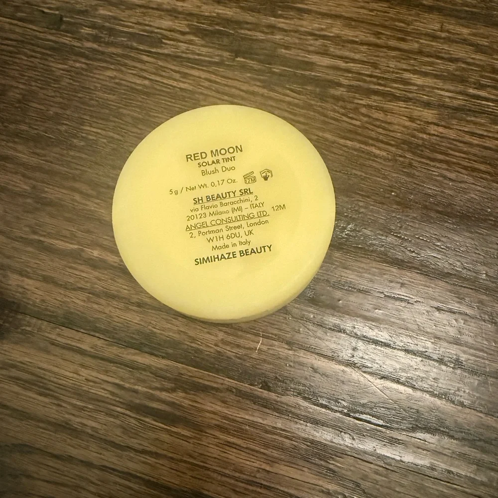 SIMIHAZE BEAUTY Solar Tint Cream Blush Duo Color Red Moon